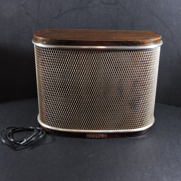 Philips Other - Vintage PHILIPS 1950's "Old School" Speaker Repurposed For Plug N Play